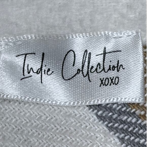 Women's Tan Flannel Plaid Shacket Jacket size Medium - Picture 2 of 8